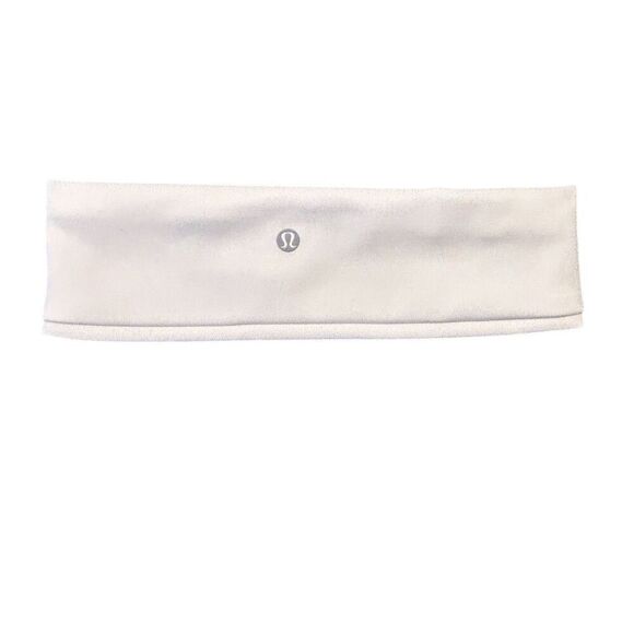 Lululemon Women's White Luxtreme Training Headband Activewear - Picture 1 of 10